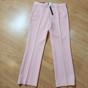 NWT Banana Republic Logan Pink Trouser Pants Size 8